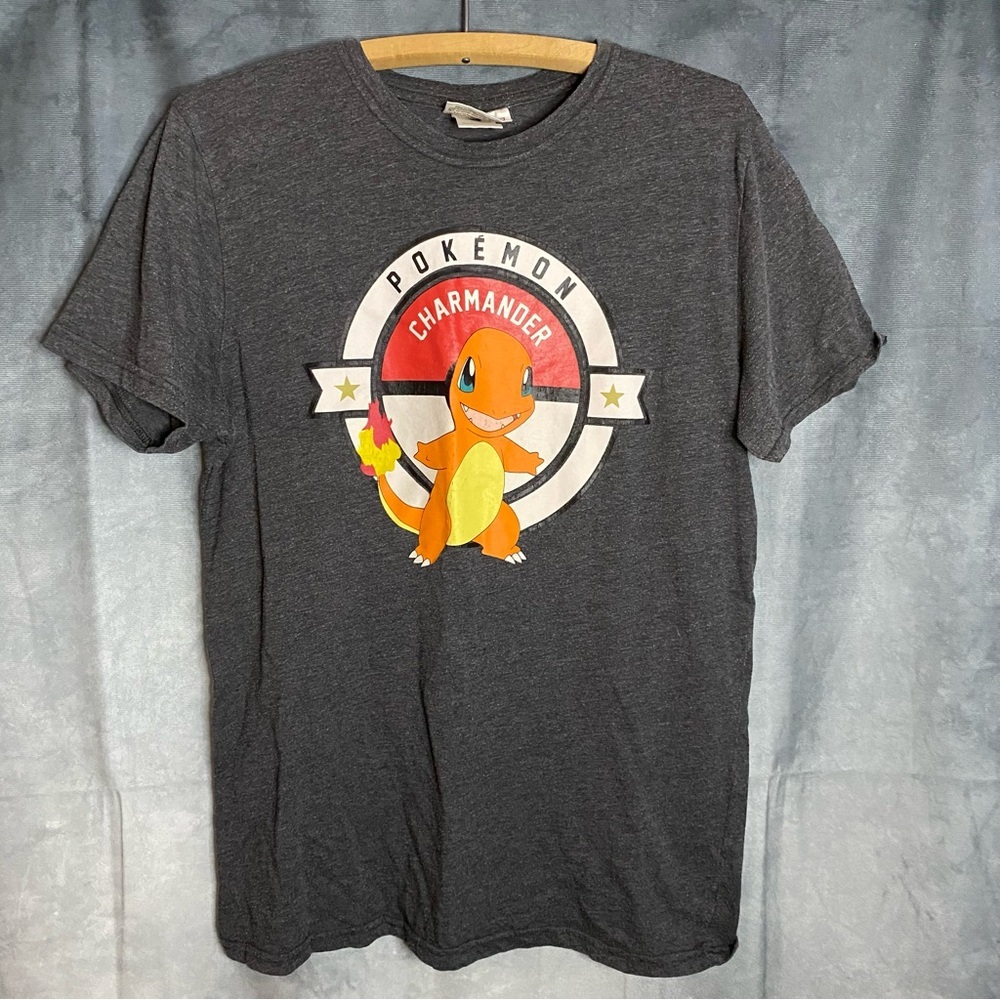 Charmander Pokéball Starter Pokémon Adult T-Shirt Medium‎ Kidcore Dragon